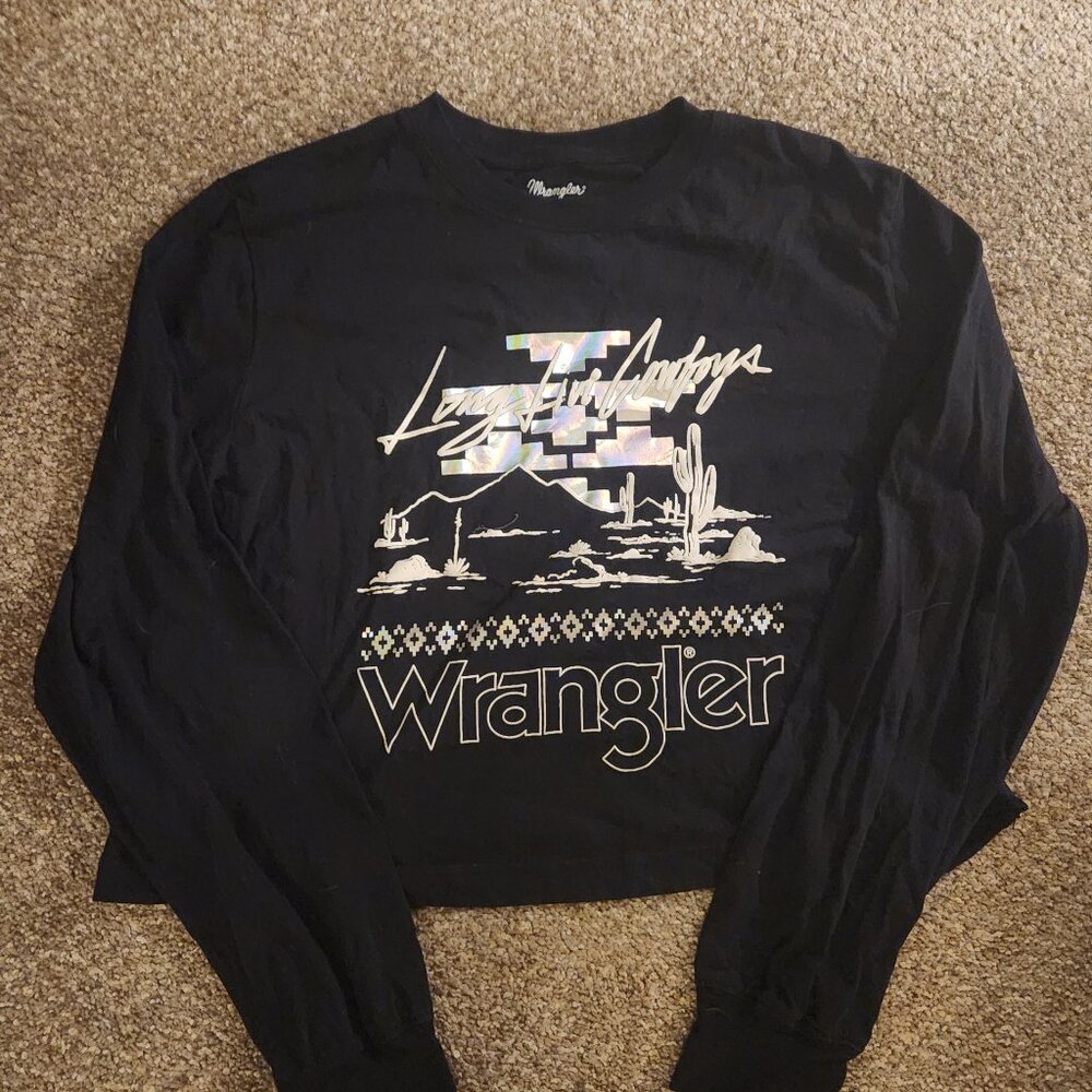 Wrangler Crop top Long Sleeve
